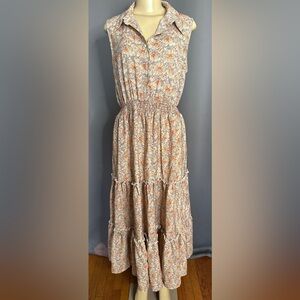 CATCH STITCH Floral Maxi Dress